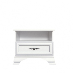 Тумба прикроватная KOM1S (Кентаки белый)