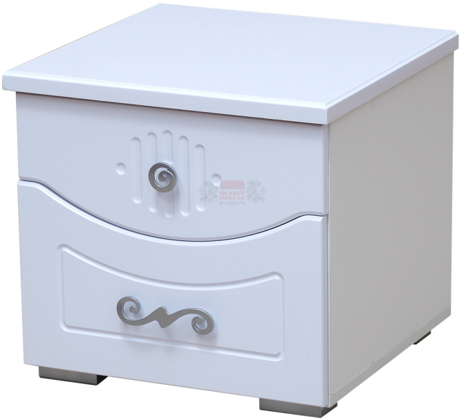 Тумба прикроватная с 2-мя ящ. Ольга 12 (МДФ)