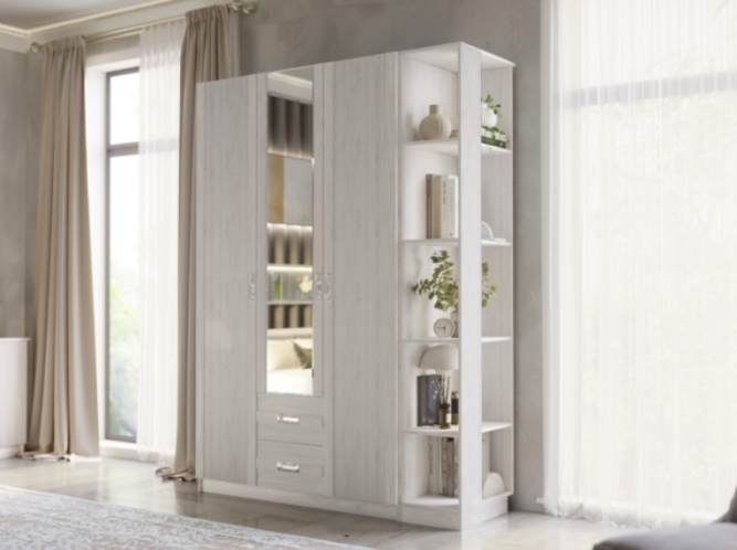 Шкаф Сабрина-2 ПШ-1 (1500), зеркало