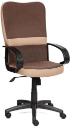 Кресло СН757 ткань, коричневый/бежевый, 26/13