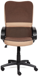 Кресло СН757 ткань, коричневый/бежевый, 26/13