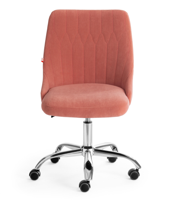 Кресло SWAN флок , розовый, 137