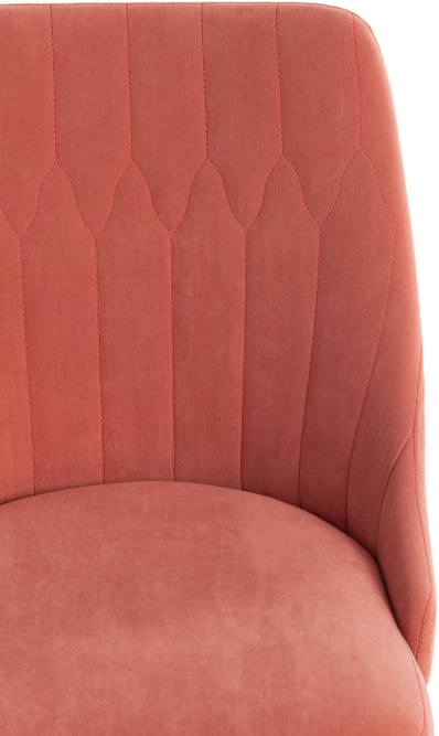 Кресло SWAN флок , розовый, 137