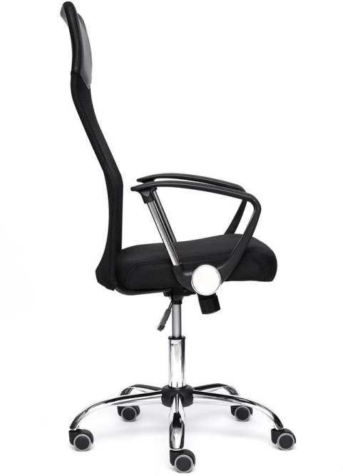 Кресло PRACTIC кож/зам, ткань, черный