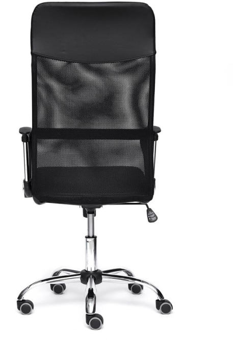 Кресло PRACTIC кож/зам, ткань, черный