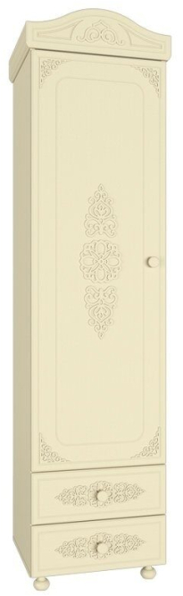 Шкаф-пенал Ассоль плюс АС-1 ваниль