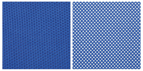 Кресло офисное МЕТТА "SU-B-8" хром, ткань-сетка, сиденье мягкое, синее