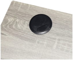 Стол на металлокаркасе BRABIX "LOFT CD-006", 1200х500х730 мм, 2 полки, цвет дуб антик, 641225