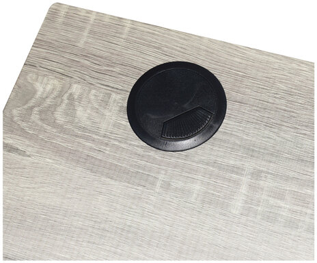 Стол на металлокаркасе BRABIX "LOFT CD-006", 1200х500х730 мм, 2 полки, цвет дуб антик, 641225