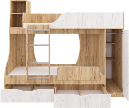 Кровать двухъярусная БАШМАЧОК