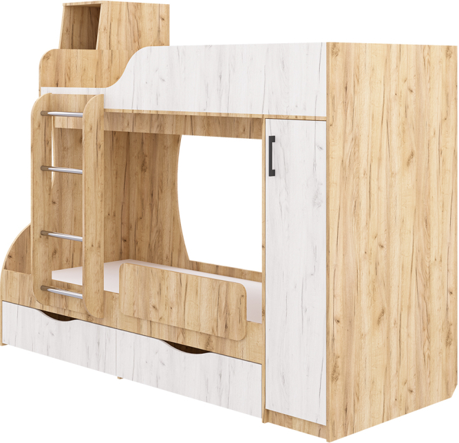Кровать двухъярусная БАШМАЧОК