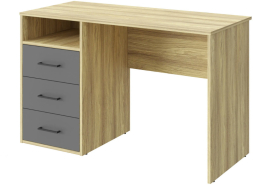 Стол Оскар ОС-21 блэквуд ячменный/графит