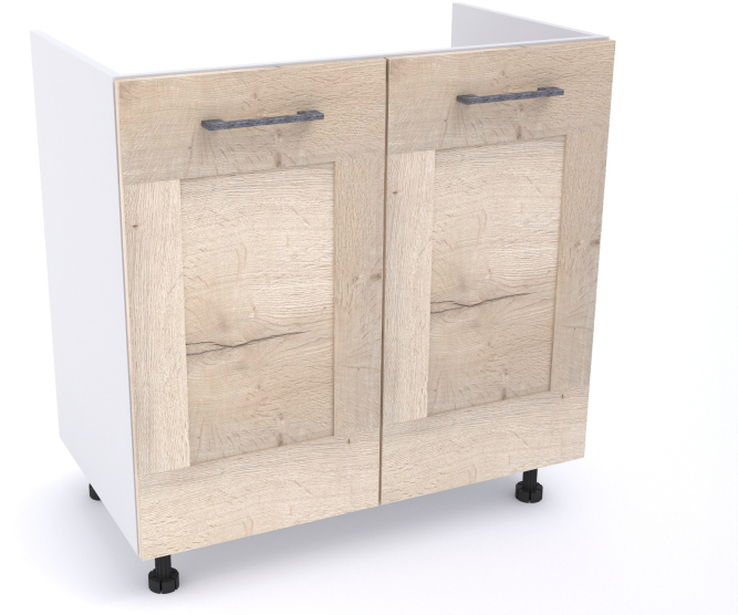 Стол Дублин СМ-80 2-х дверный под мойку без столешницы