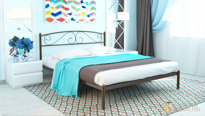 Металлическая кровать Вероника