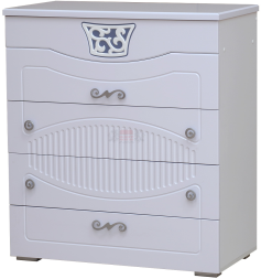Комод с откидной крышкой Ольга 12 (МДФ)