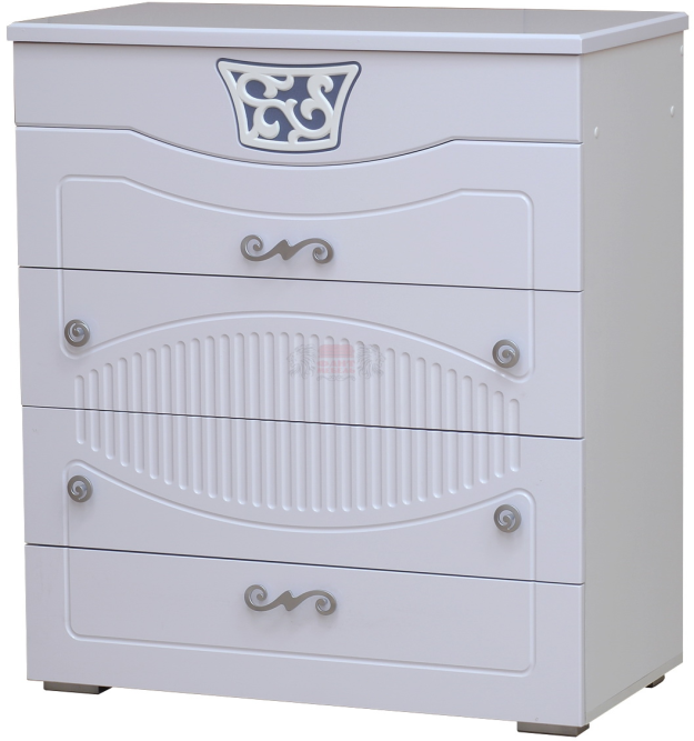 Комод с откидной крышкой Ольга 12 (МДФ)