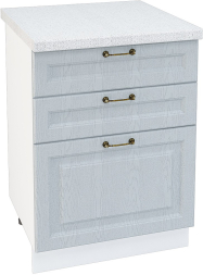 Шкаф нижний 3 ящика Кухня Ницца ШН3Я 600