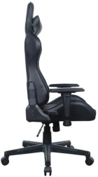 Кресло компьютерное BRABIX "GT Carbon GM-115", две подушки, экокожа, черное, 531932