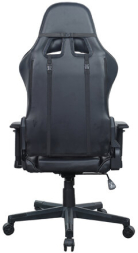 Кресло компьютерное BRABIX "GT Carbon GM-115", две подушки, экокожа, черное, 531932