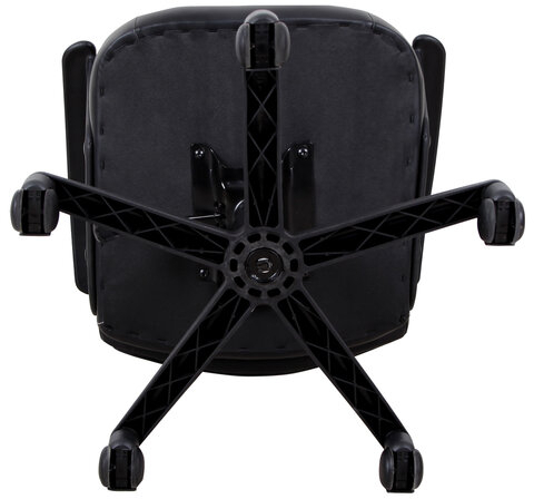 Кресло компьютерное BRABIX "Spark GM-201", экокожа, черное/красное, 532503