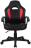 Кресло компьютерное BRABIX "Spark GM-201", экокожа, черное/красное, 532503