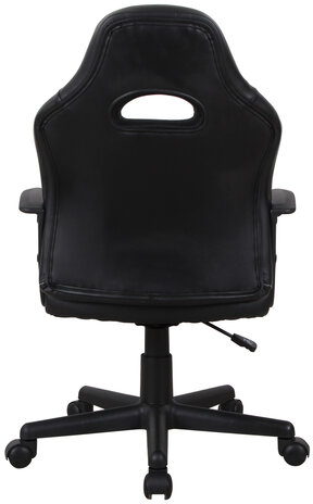 Кресло компьютерное BRABIX "Spark GM-201", экокожа, черное/красное, 532503