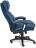 Кресло DUKE флок/ткань, синий/серый, 32/TW-12