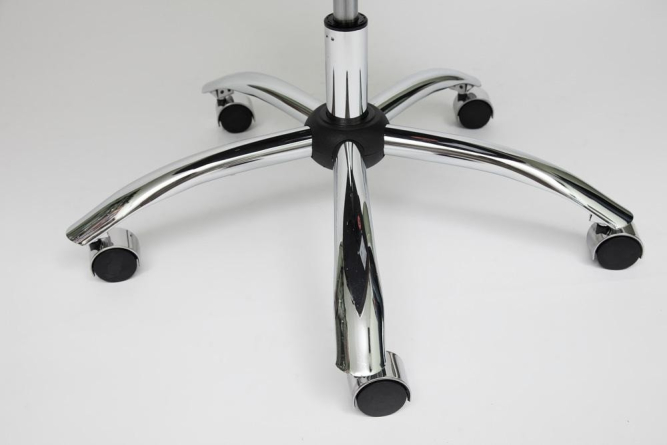 Кресло BOSS (хром) кож/зам, коричневый/коричневый перфорированный, 2 TONE/2 TONE /06