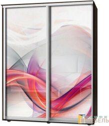 Шкаф-купе 2х дв Стандарт Фотопечать № 164