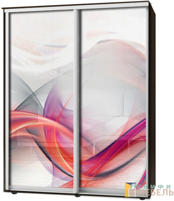 Шкаф-купе 2х дв Стандарт Фотопечать № 164