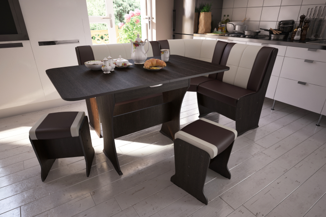 Скамья угловая  СУ-10