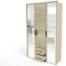 Шкаф 3-х дверный Мале