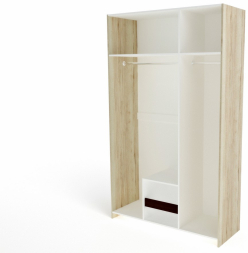 Шкаф 3-х дверный Мале