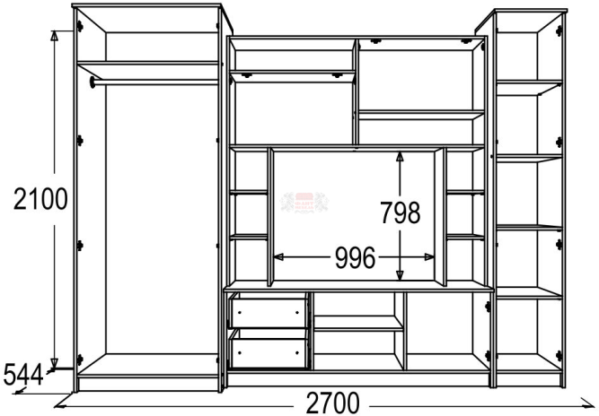 Стенка Александра 10