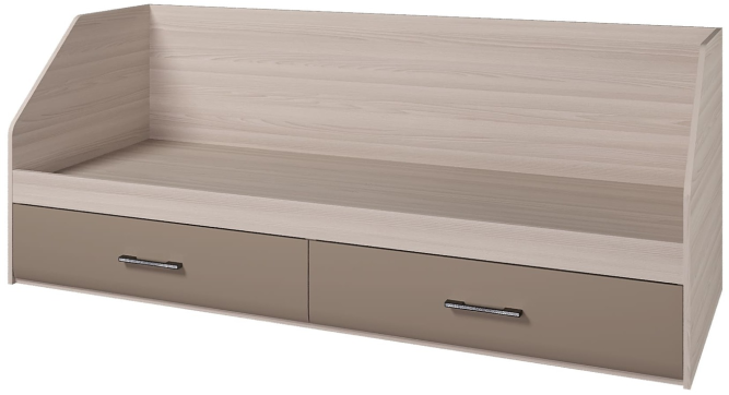 Кровать 800 с ящиками Ненси (Горизонт)