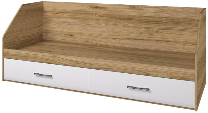 Кровать 800 с ящиками Ненси (Горизонт)