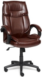 Кресло OREON кож/зам, коричневый/коричневый перфорированный, 2 TONE/2 TONE /06