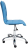 Кресло ZERO кож/зам, голубой, 04-20