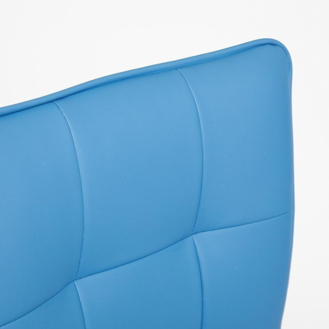 Кресло ZERO кож/зам, голубой, 04-20