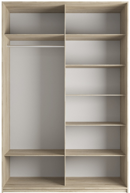 Шкаф-купе Эста 2-х дверный (ЛДСП) Дуб Бардолино