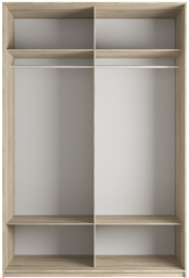 Шкаф-купе Эста 2-х дверный (ЛДСП) Дуб Бардолино