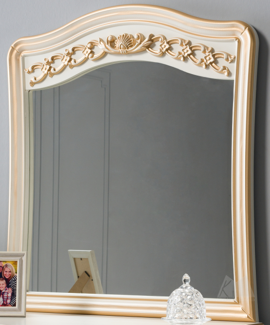 Подзеркальник с зеркалом на комод Азалия Кубань мебель