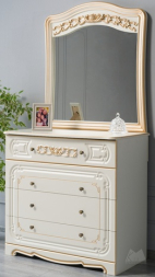 Подзеркальник с зеркалом на комод Азалия Кубань мебель