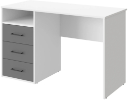 Стол Оскар ОС-21 белый структурный/графит