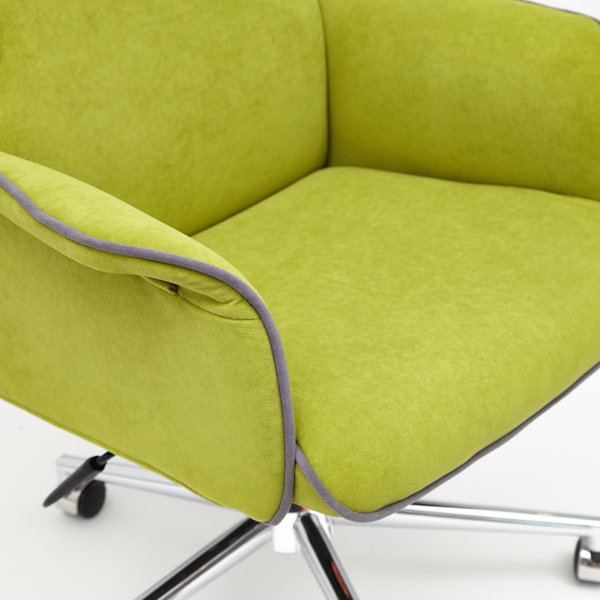 Кресло CHARM флок , олива, 23