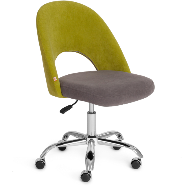 Кресло LATINA флок , олива/серый, 23/29