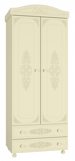 Шкаф для одежды Ассоль плюс АС-2 ваниль