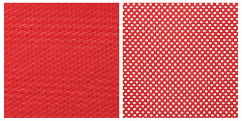 Кресло офисное МЕТТА "SU-B-8" пластик, ткань-сетка, сиденье мягкое, красное