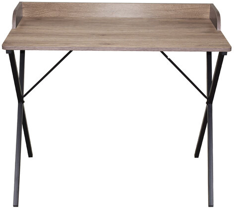 Стол на металлокаркасе BRABIX "LOFT CD-008", 900х500х780 мм, цвет морёный дуб, 641863