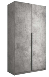 Шкаф Локер 2-х дверный (Распашной) Бетон